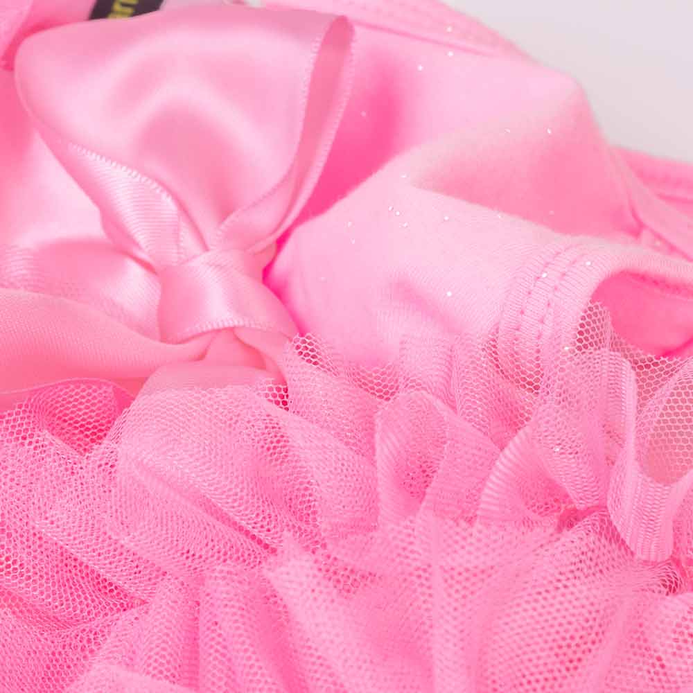 Bohemian Dog Tutu Dress PINK