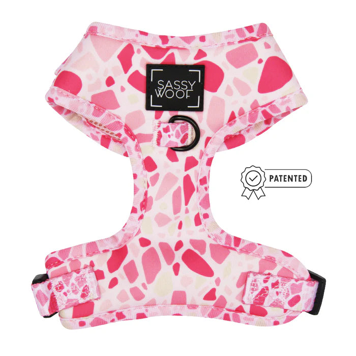 Sassy woof- pechera ajustable y correa Mykonos