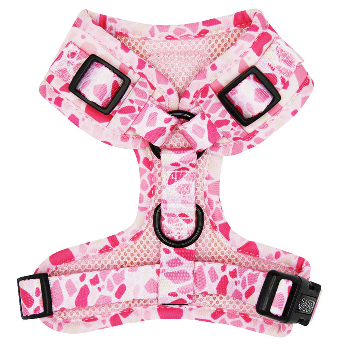 Sassy woof- pechera ajustable y correa Mykonos