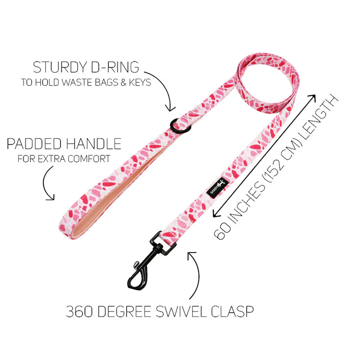 Sassy woof- pechera ajustable y correa Mykonos