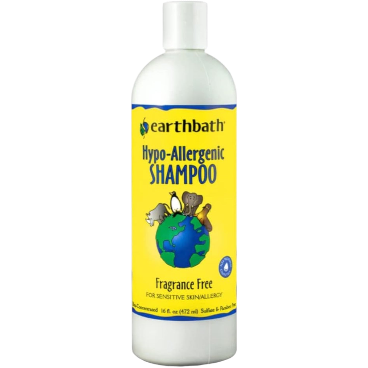 Earthbath Shampoo hipoalergénico para perros-para pieles sensibles y alergias 16 onzas