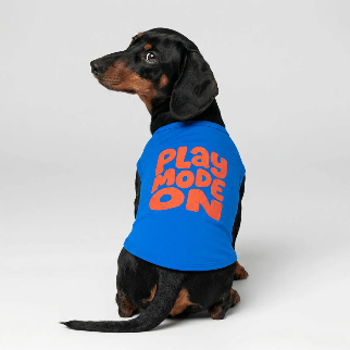 PLAY MODE ON DOG SHIRT