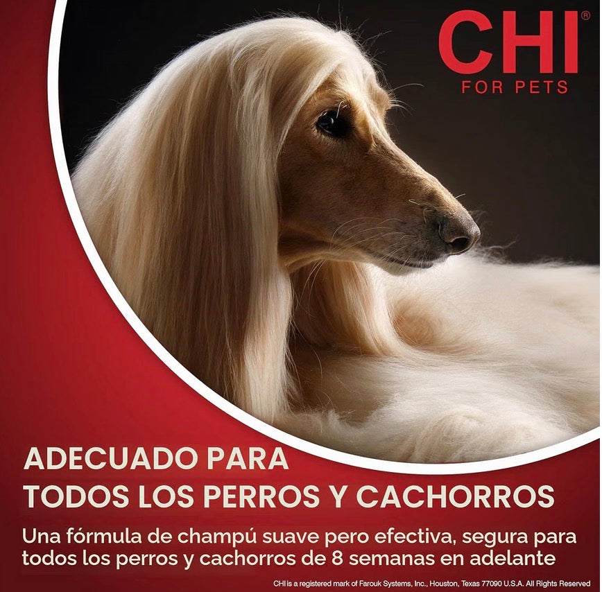 CHI for Dogs Deep Moisture Hydrating Dog Shampoo, 16 Fl Oz