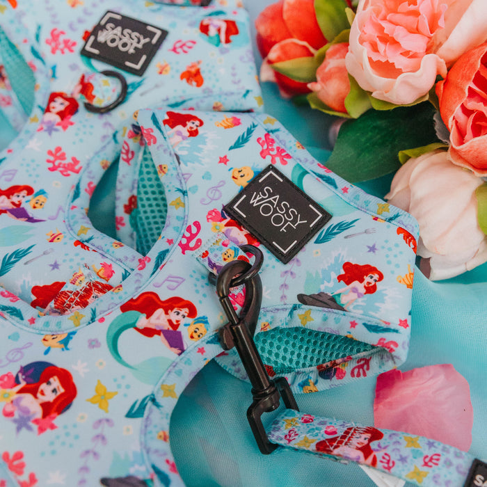 Sassy woof- pechera ajustable Ariel disney
