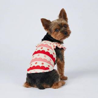 RUFFLE DOG SHIRT