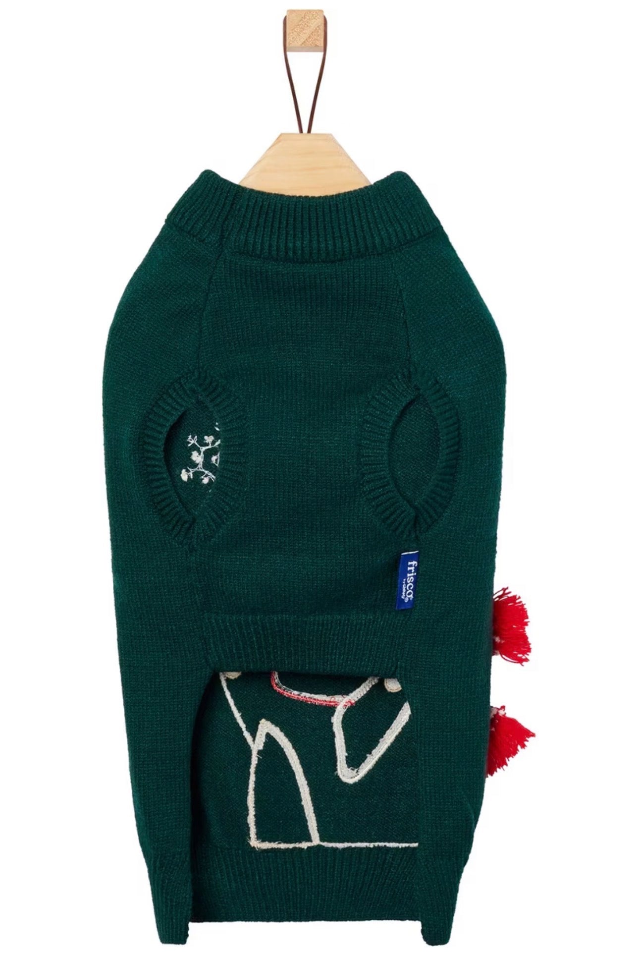 Sequin Polar Bear Dog & Cat Sweater