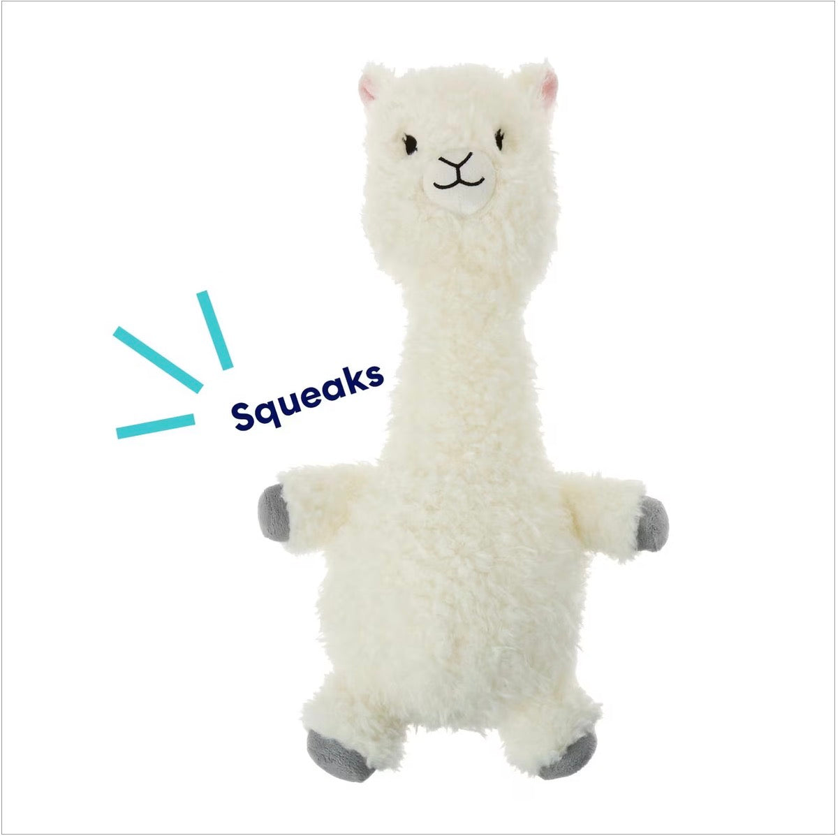 Llama Bobberz Plush Squeaky Dog Toy, Large/X-Large
