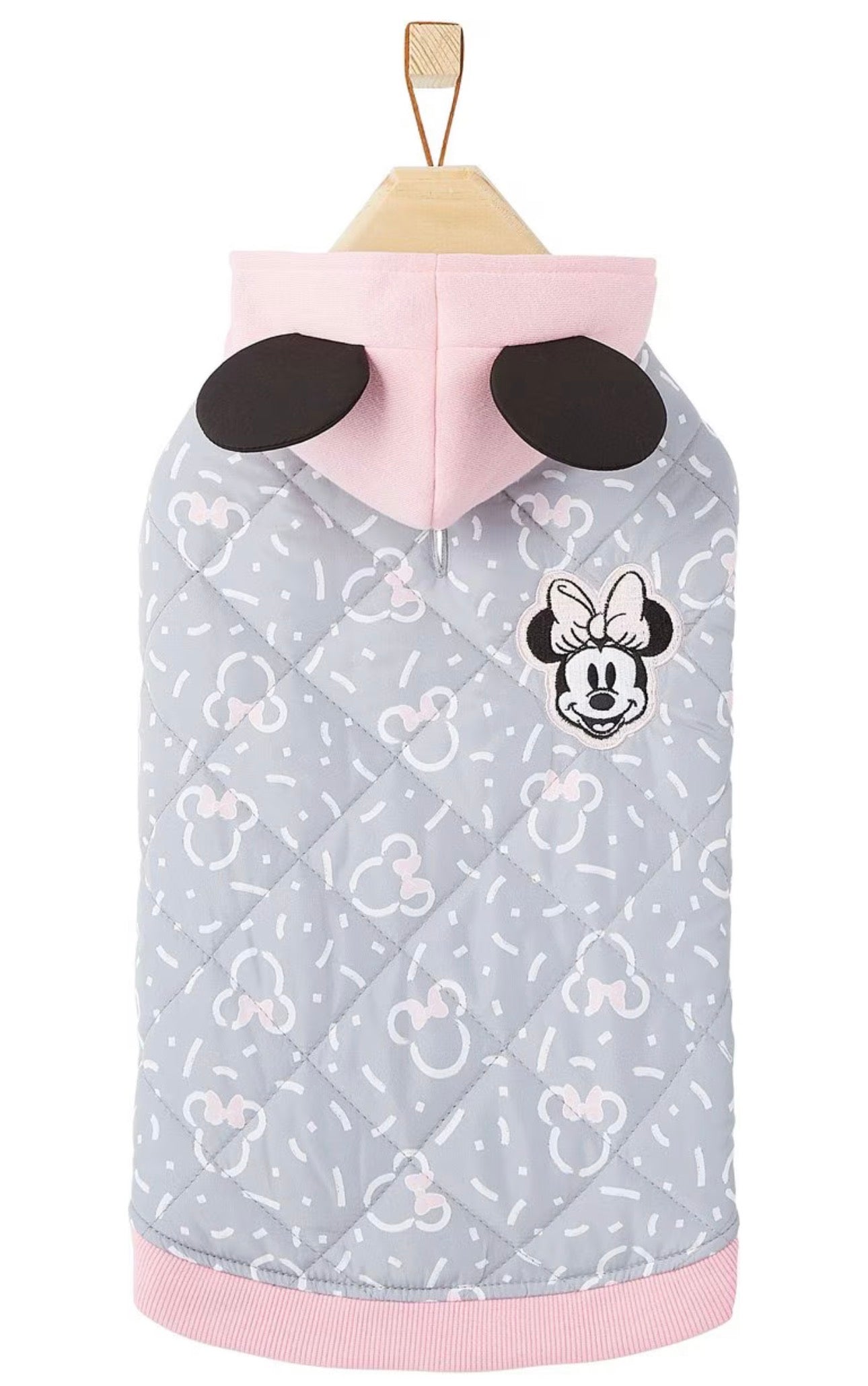 Disney Mediumweight Minnie Mouse Quilted Puffer Dog & Cat Coat