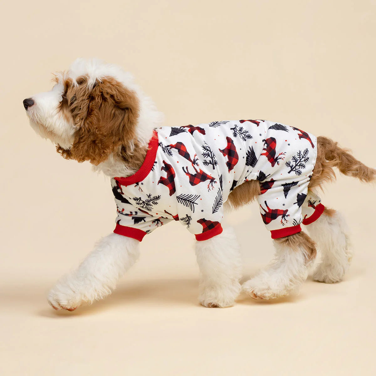 Christmas Reindeer Dog Pajamas