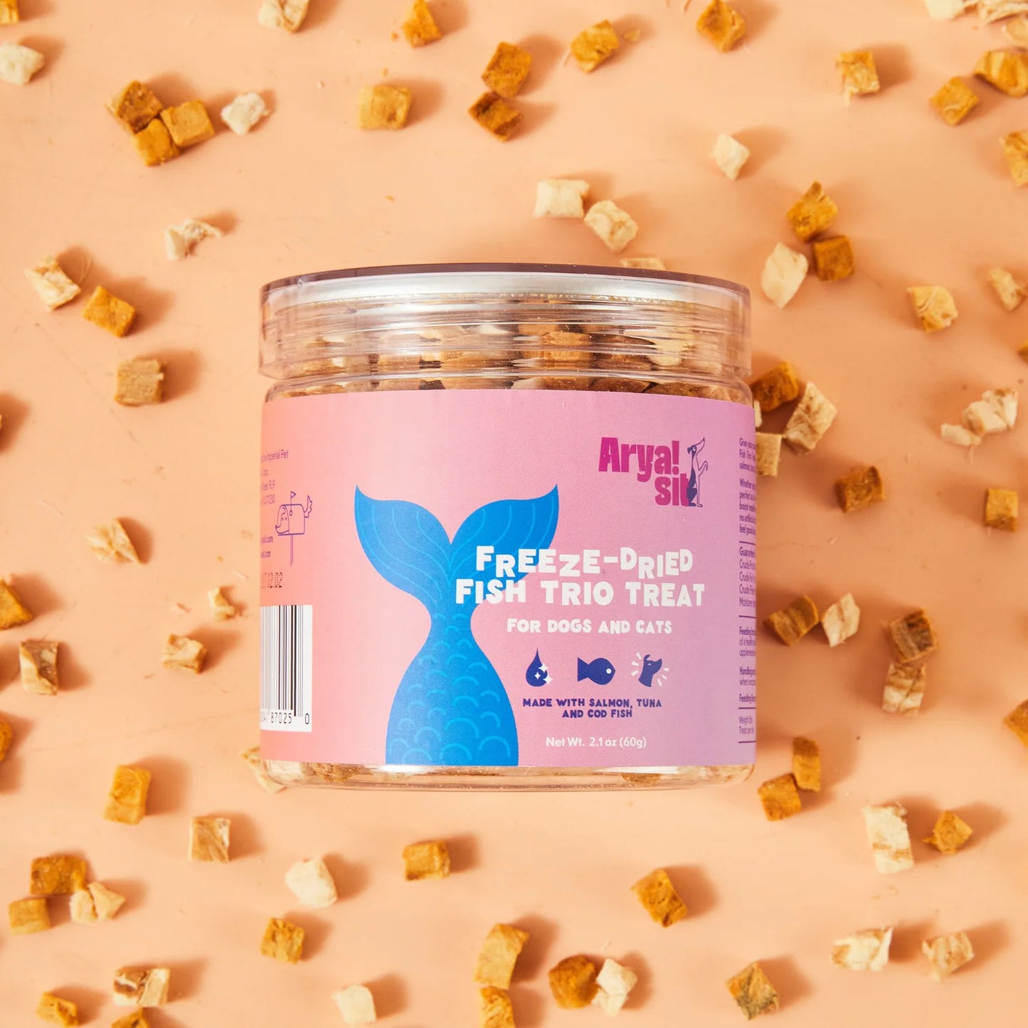 Arya sit - Freeze-Dried Fish Trio