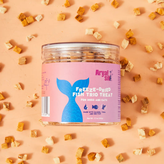 Arya sit - Freeze-Dried Fish Trio
