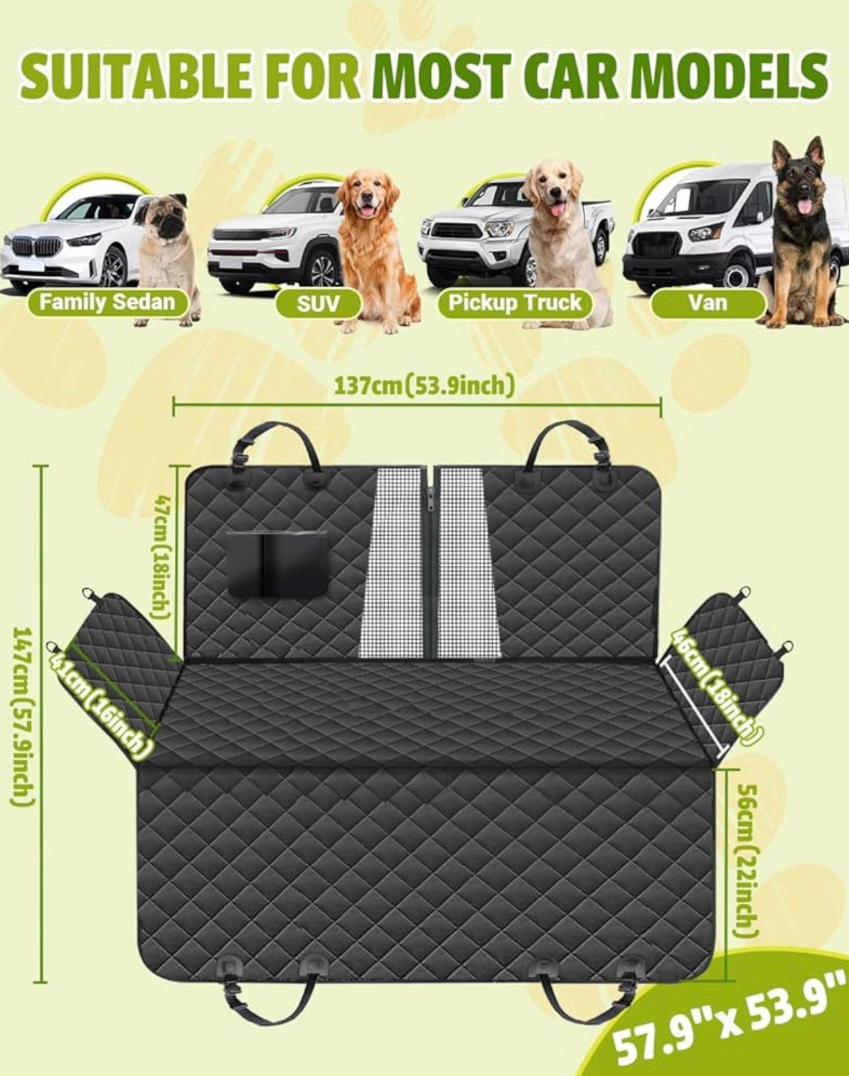 Protector de asientos para carro