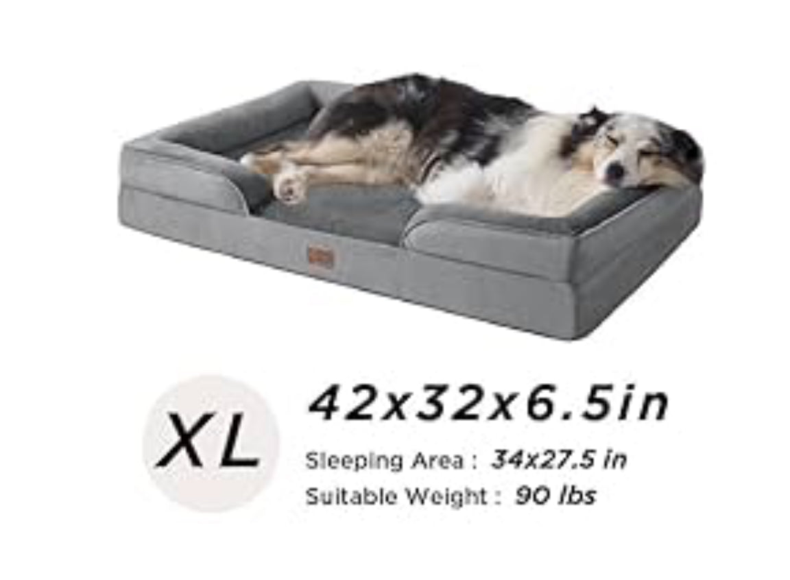 Cama ortopédica extragrande para perros