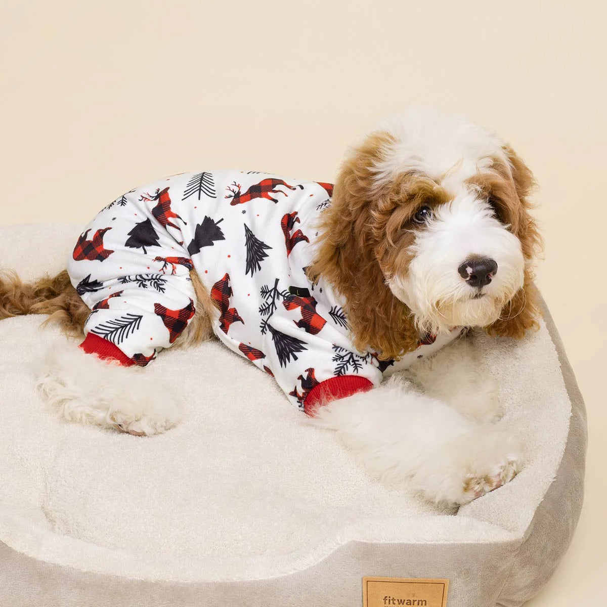 Christmas Reindeer Dog Pajamas