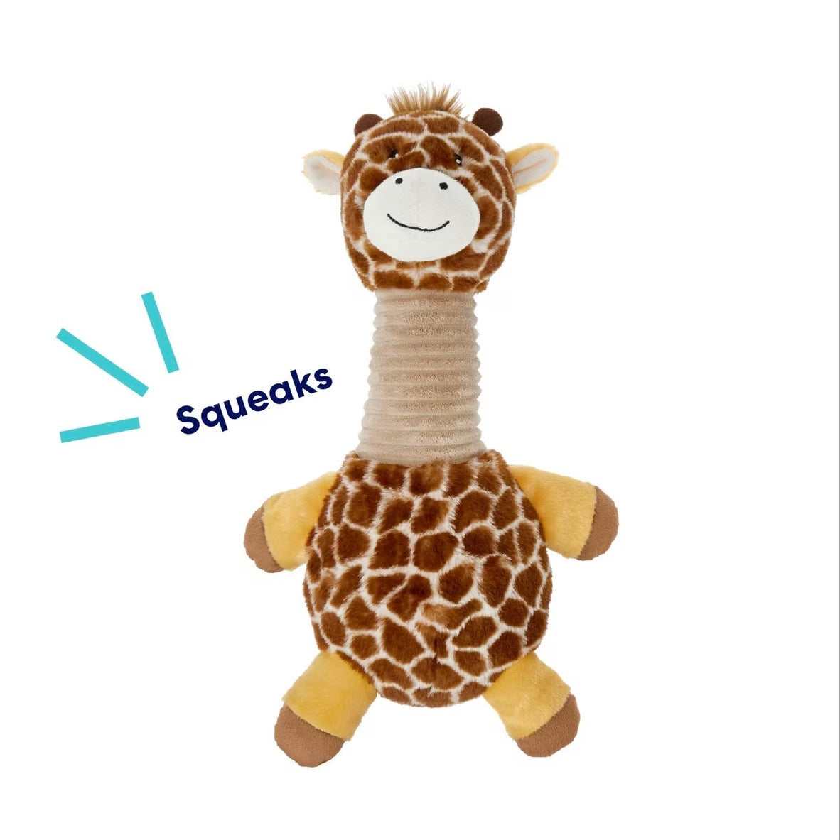 Giraffe Bobberz Plush Squeaky Dog Toy, Large/X-Large