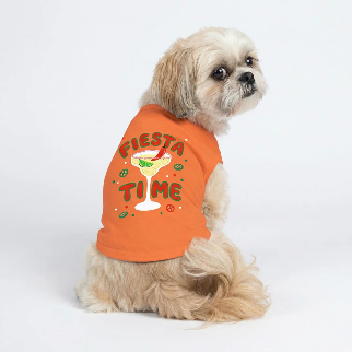 FIESTA TIME DOG SHIRT