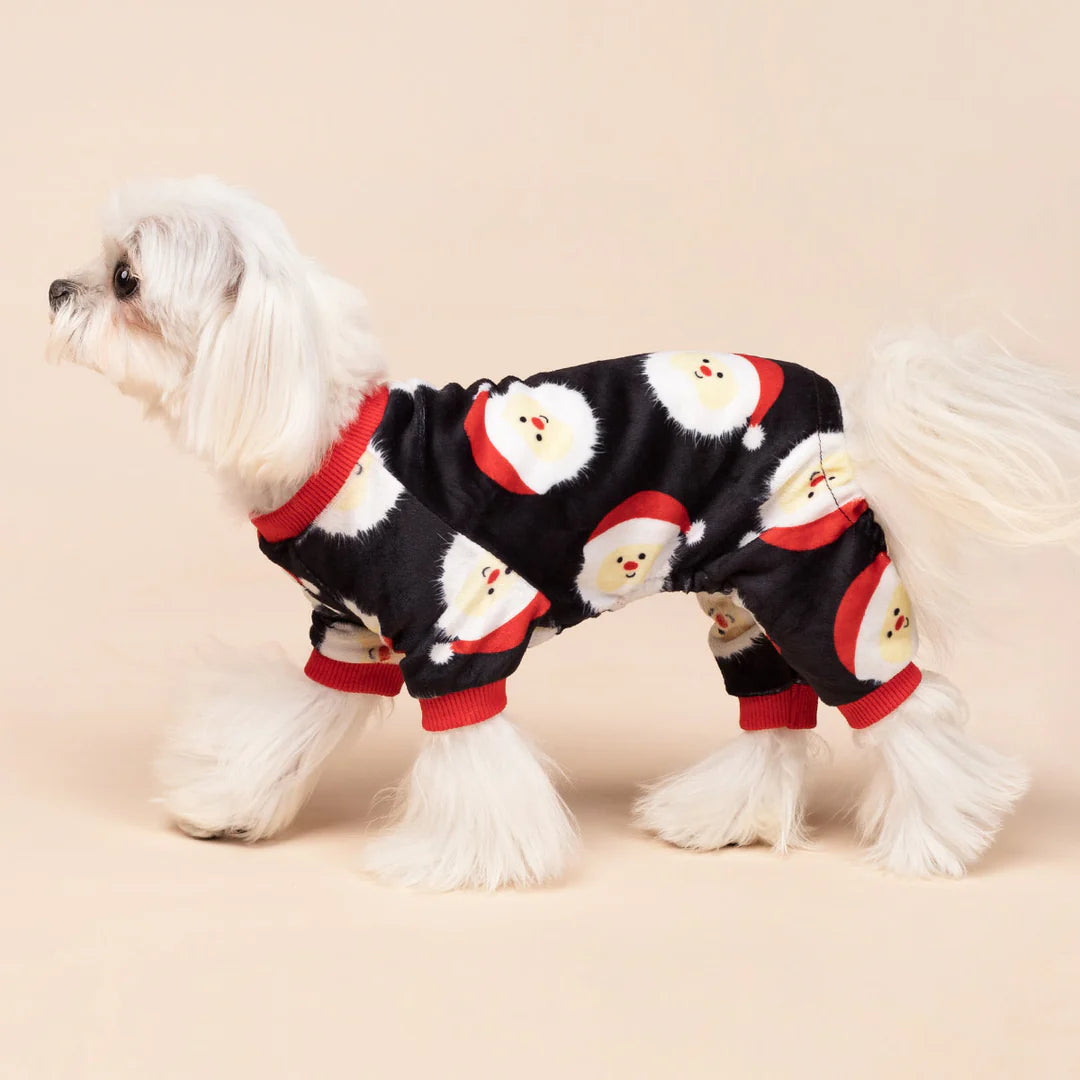 SANTA CLAUS DOG PAJAMAS