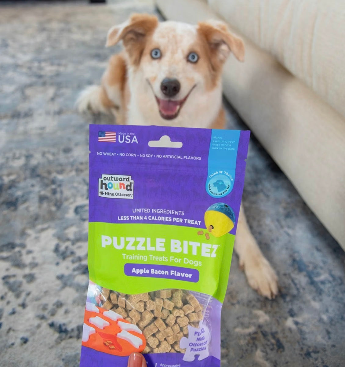 Outward Hound Nina Ottosson Puzzle Bitez Golosinas para perros