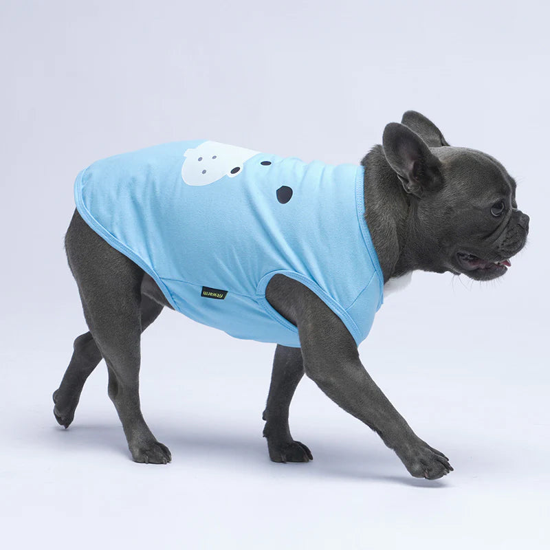 Hippo Face Dog Shirt