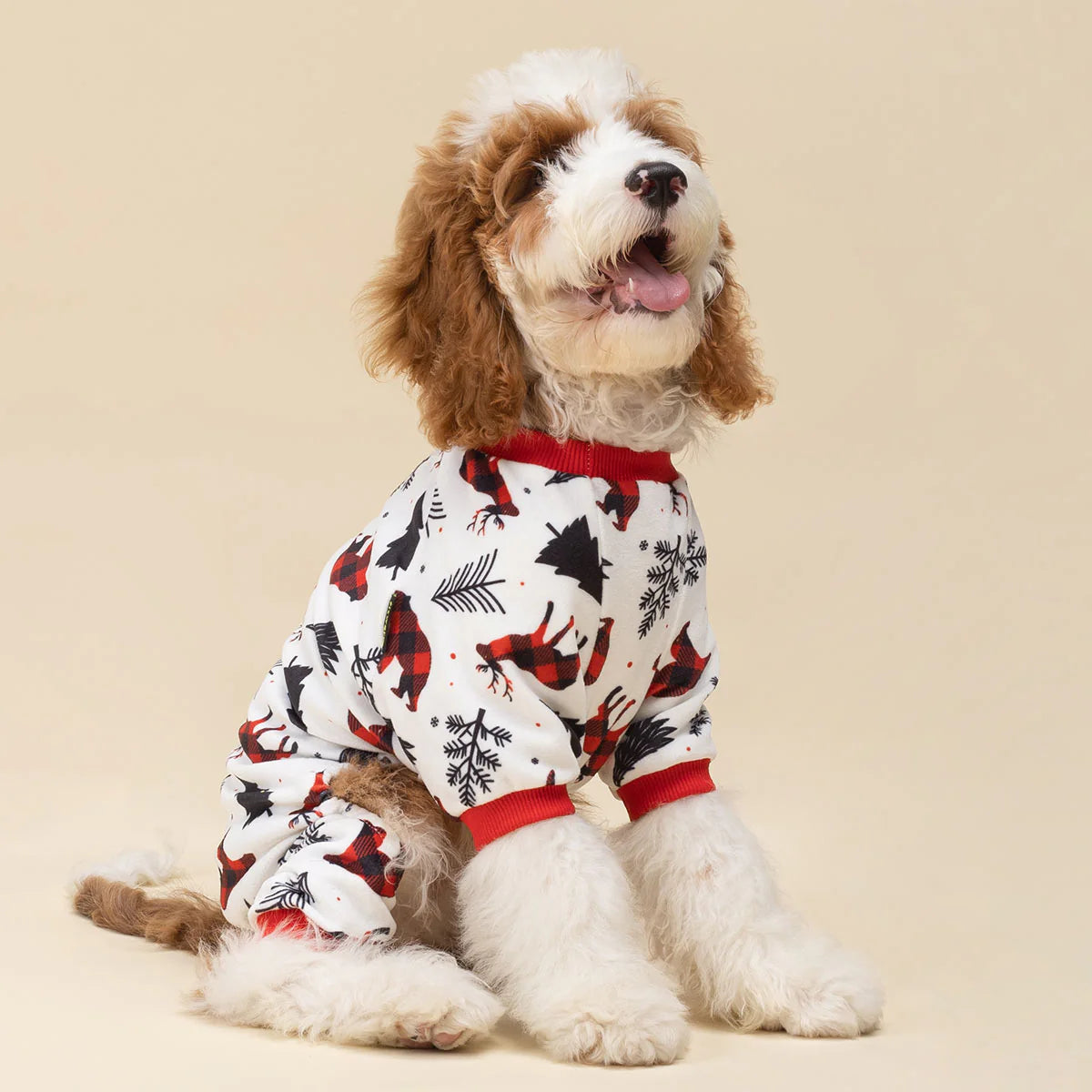 Christmas Reindeer Dog Pajamas