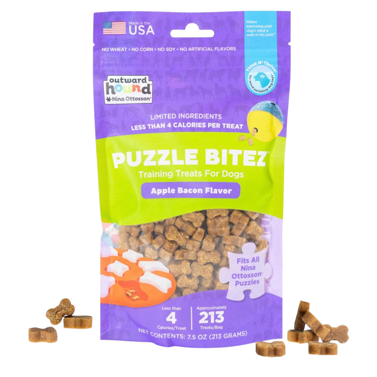Outward Hound Nina Ottosson Puzzle Bitez Golosinas para perros