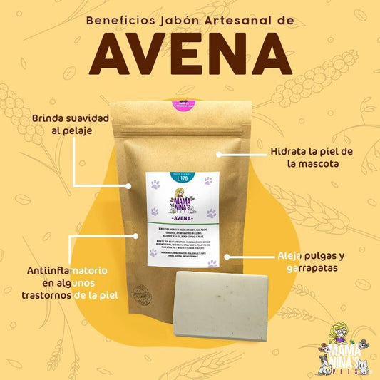 Jabón artesanal mamaninas Avena