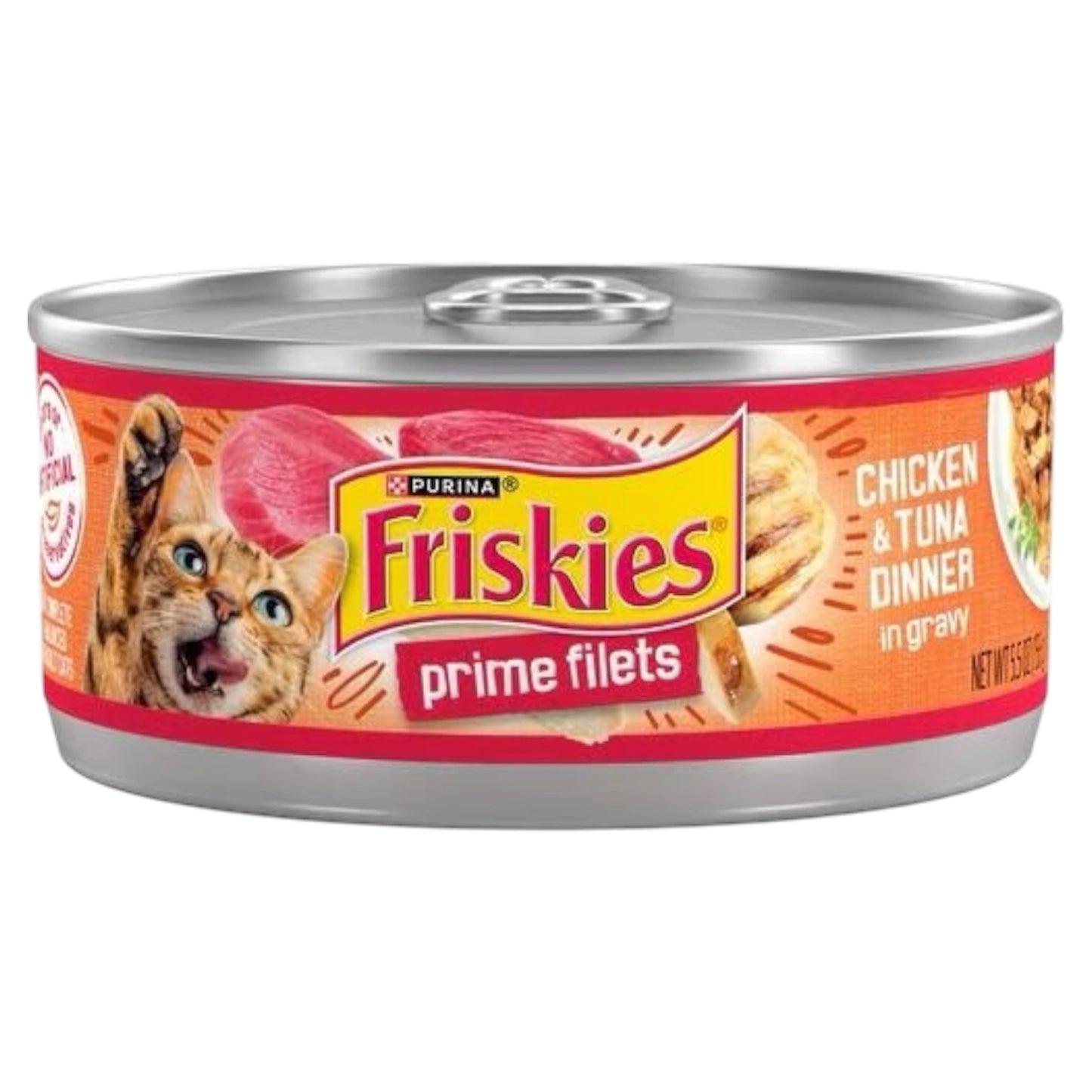 Friskies prime filets 5.5 onzas por unidad