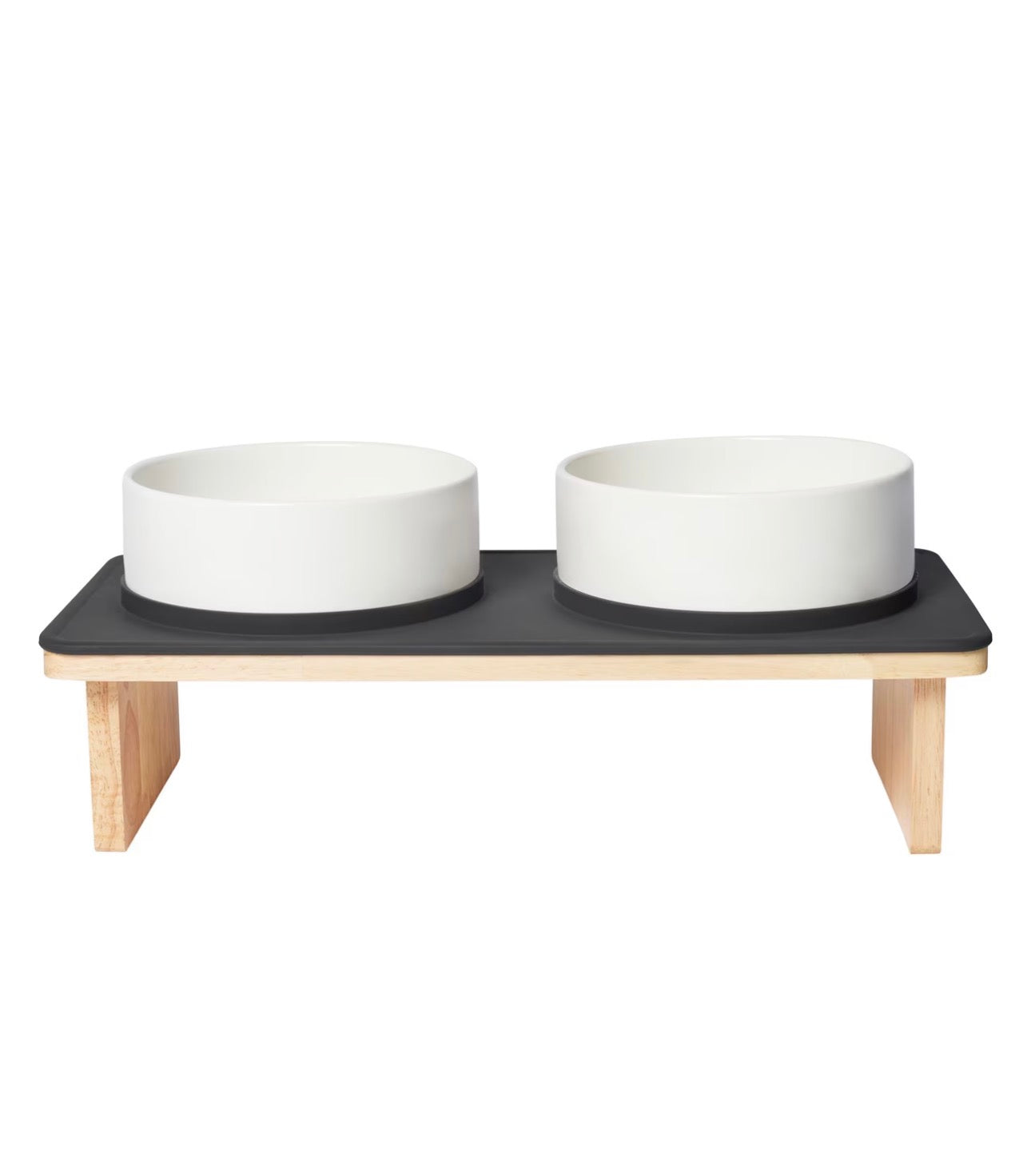 Elevated Ceramic Double Diner, Medium: 3 cup