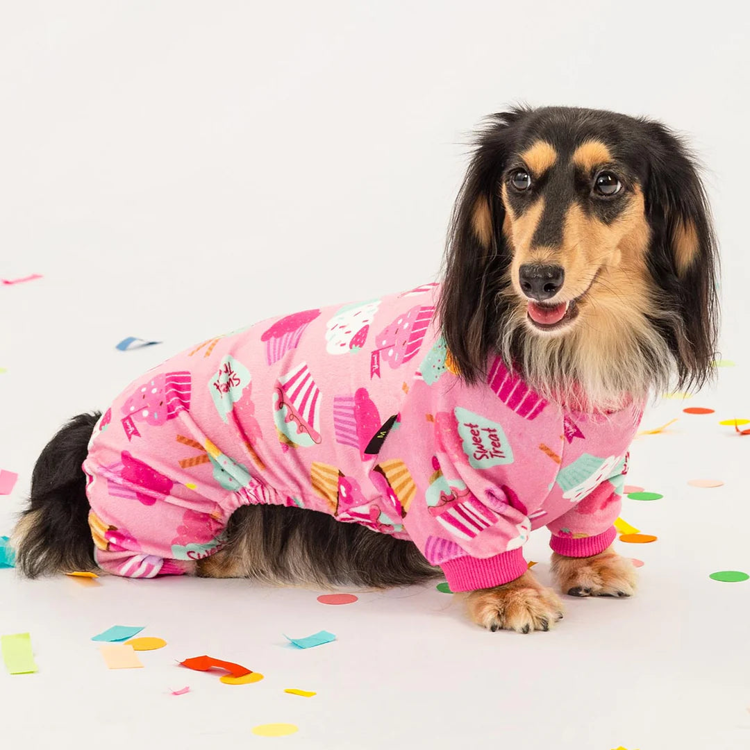 SWEET CUPCAKE DOG PAJAMAS