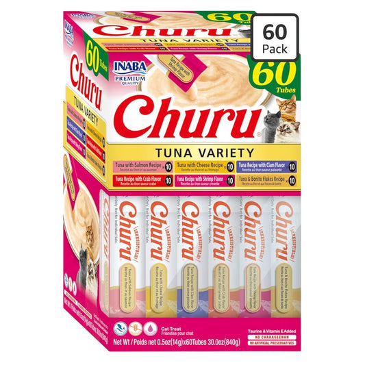 Golosinas Churu para gatos 60 tuna variety