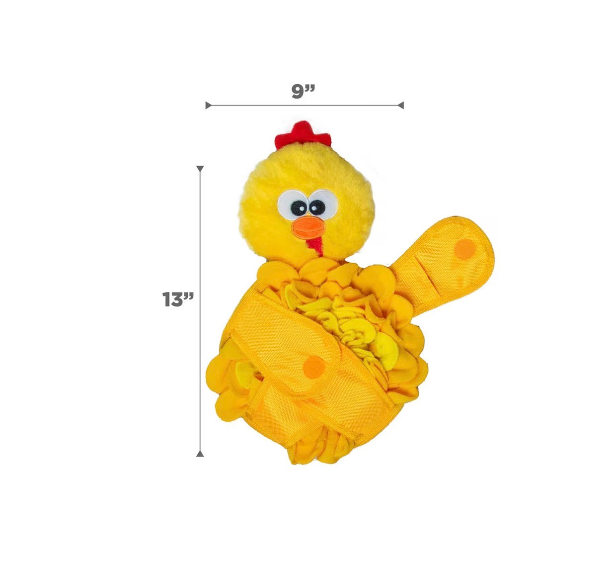 Nina Ottosson by Outward Hound Snuffle Palz Interactive Plush Puzzle & Snuffle Mat Dog Toy, Bird