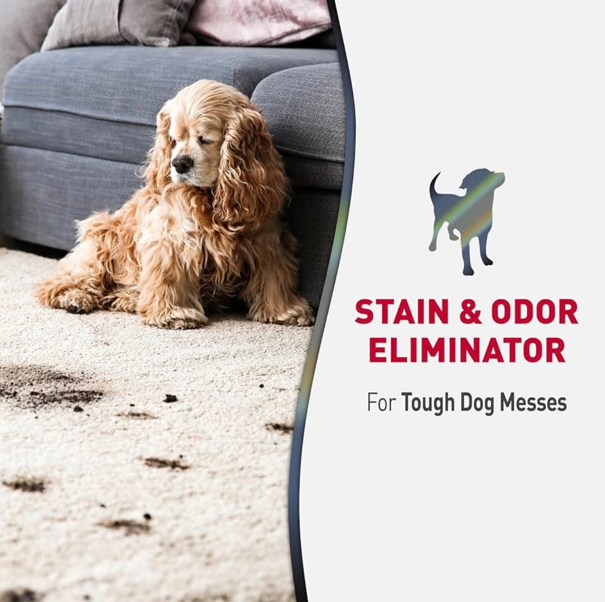 Nature's Miracle Enzymatic Formula Advanced Dog Stain & Odor Eliminator, 1 galón
