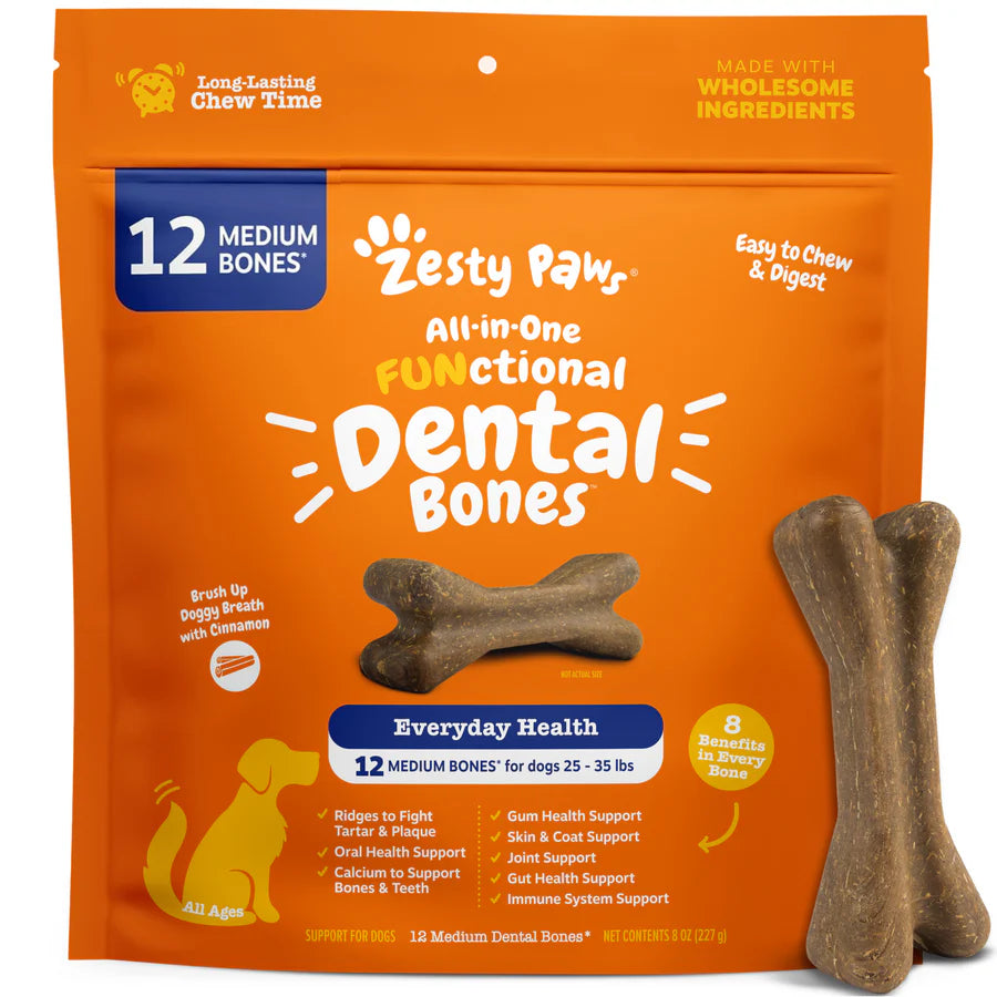 Dental Bones zesty paws