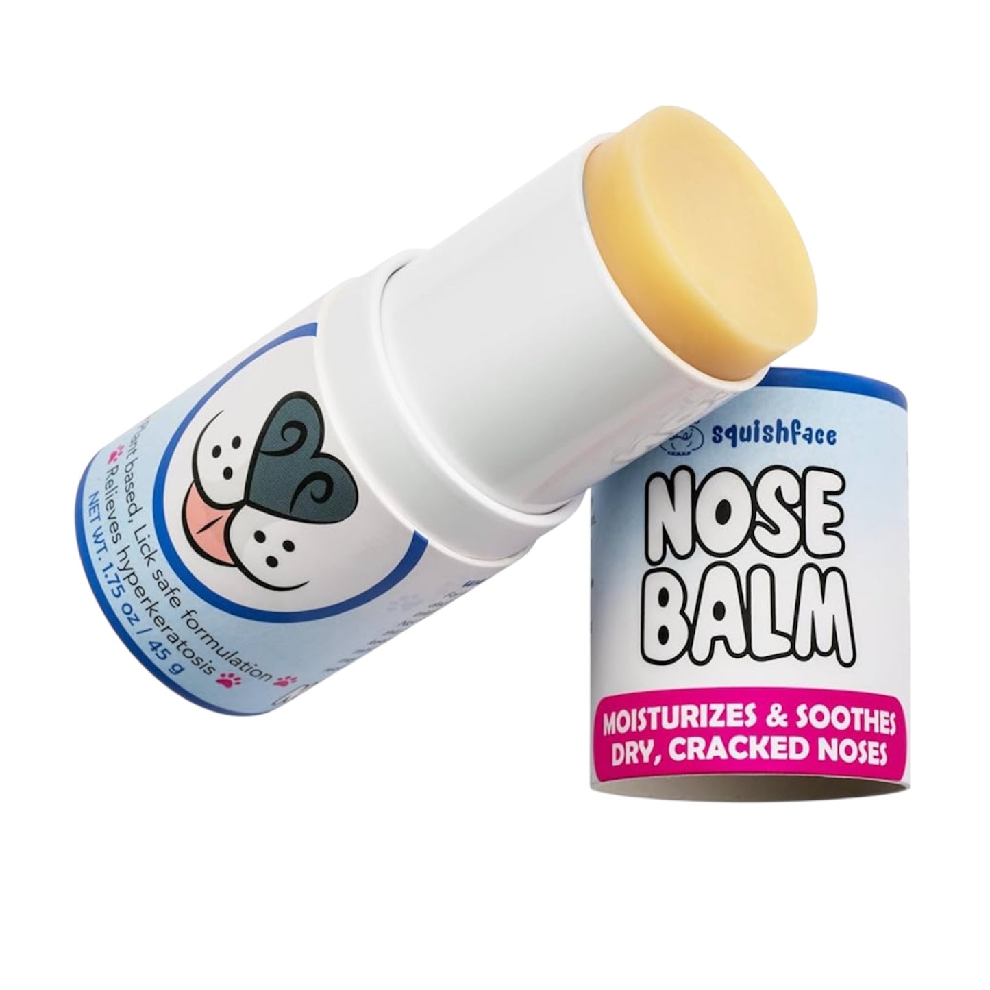 Squishface Bálsamo – Calma y protege los hocicos secos y agrietados de perro