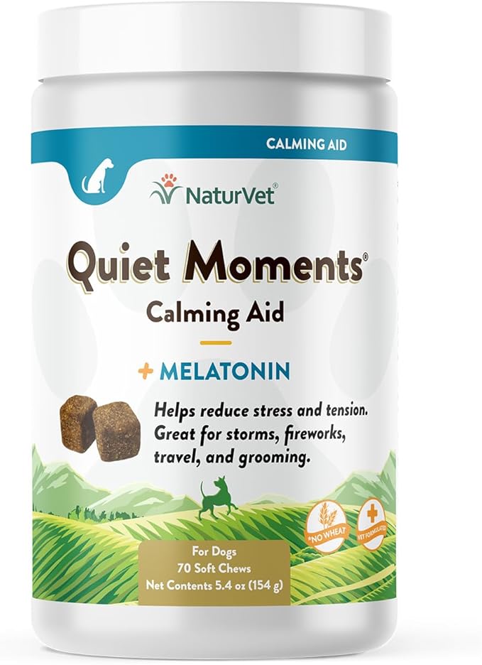 NaturVet Quiet Moments Calmantes Masticables para perros