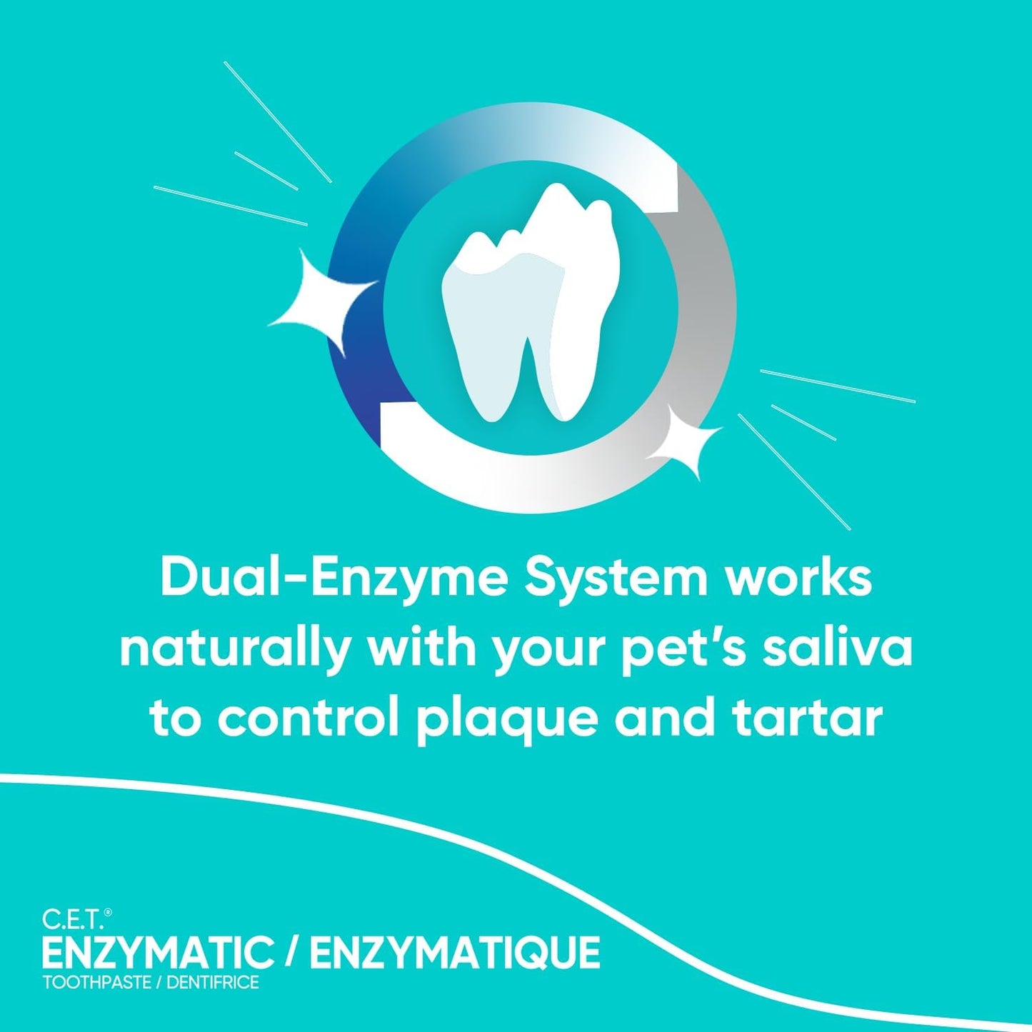 Pasta de dientes enzimática Virbac para perros y gatos