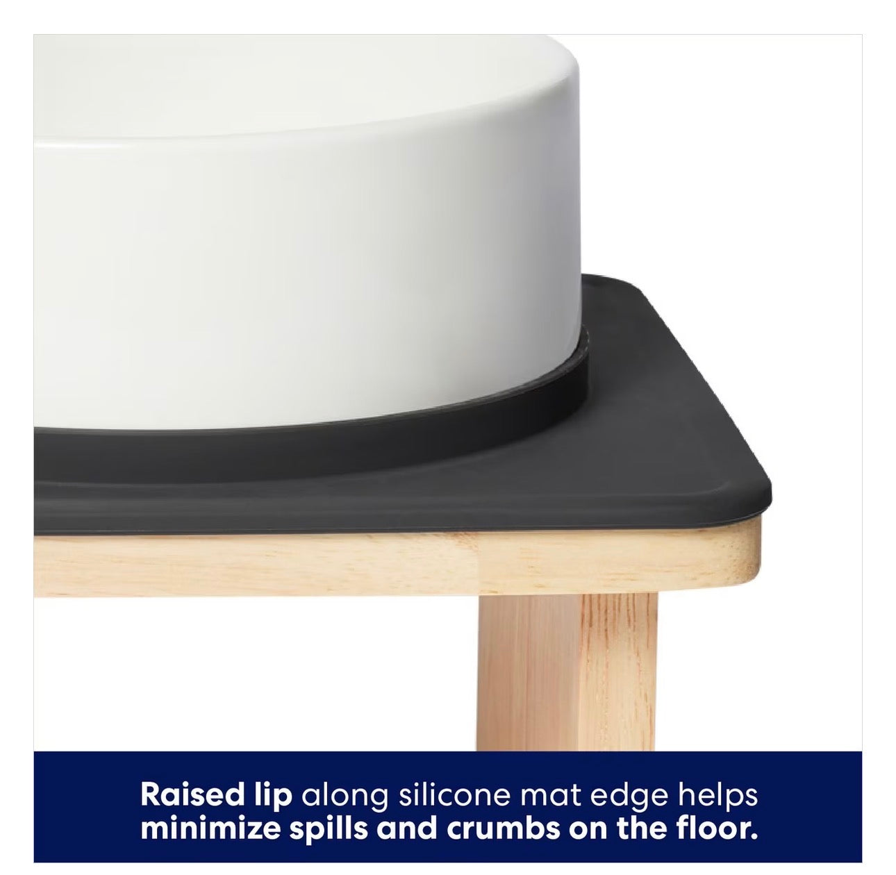 Elevated Ceramic Double Diner, Medium: 3 cup