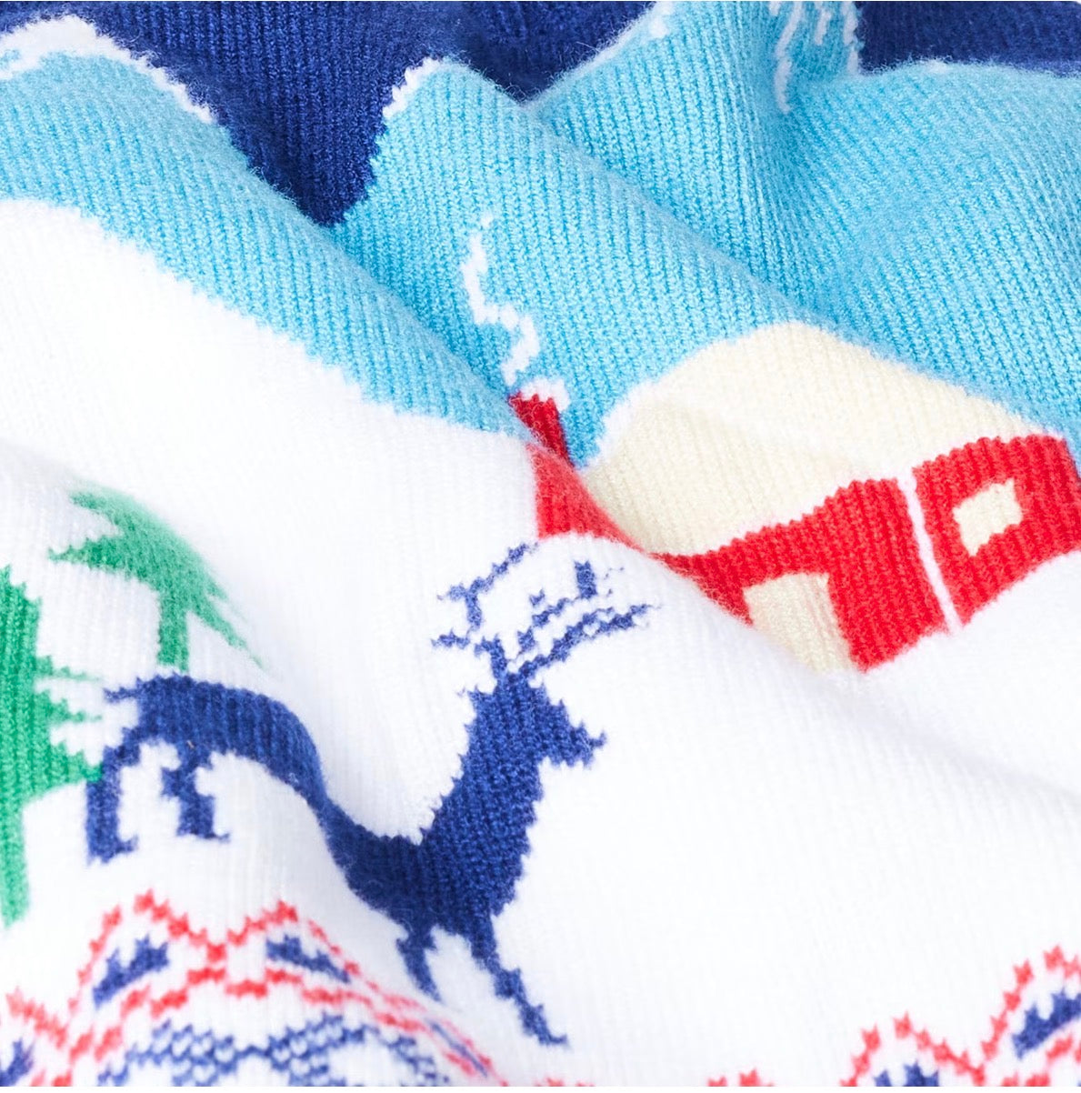 Mountain Cabin Dog Sweater