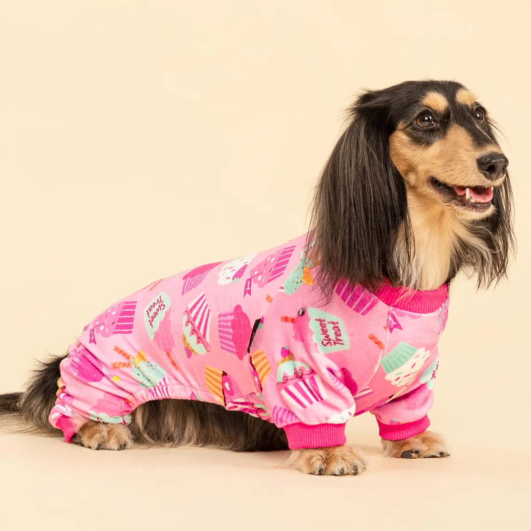 SWEET CUPCAKE DOG PAJAMAS