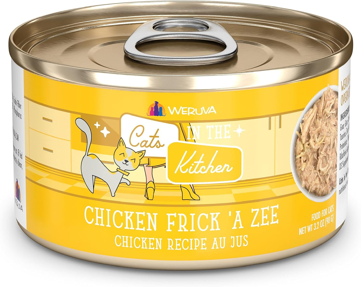 Weruva Cats in The Kitchen - Latas de comida para gatos sin granos (Por unidad)