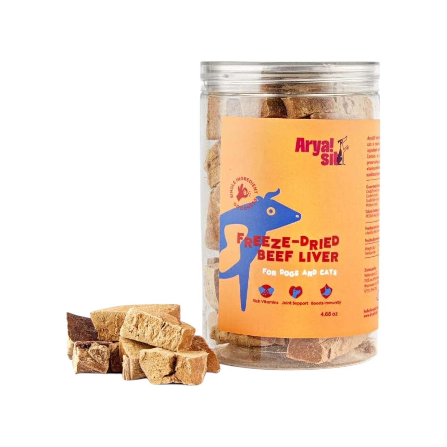 Arya sit- Freeze dried beef liver