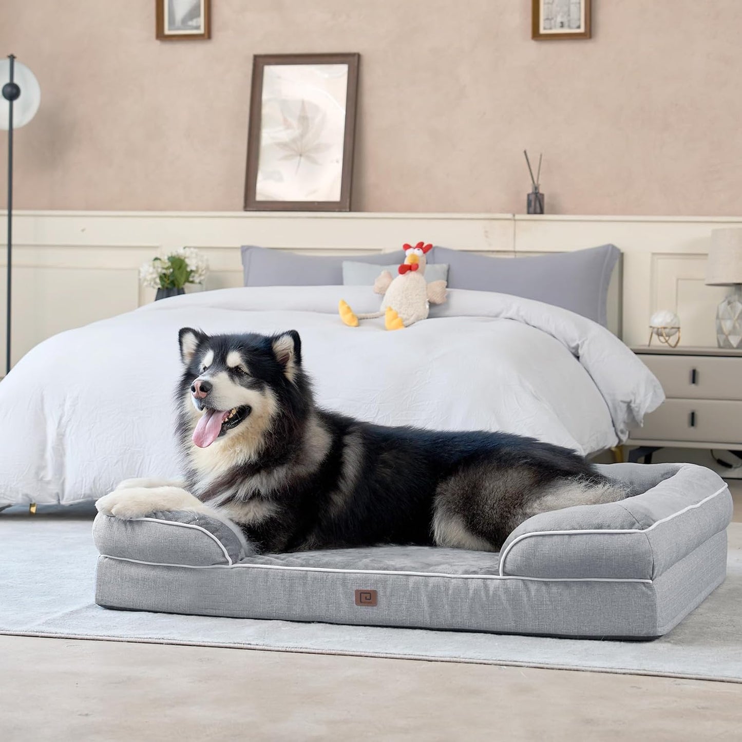 Cama ortopédica para perro grande