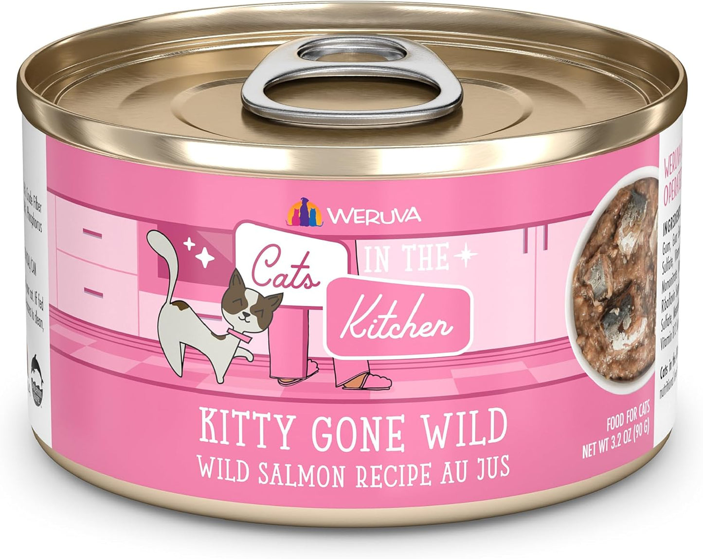 Weruva Cats in The Kitchen - Latas de comida para gatos sin granos (Por unidad)