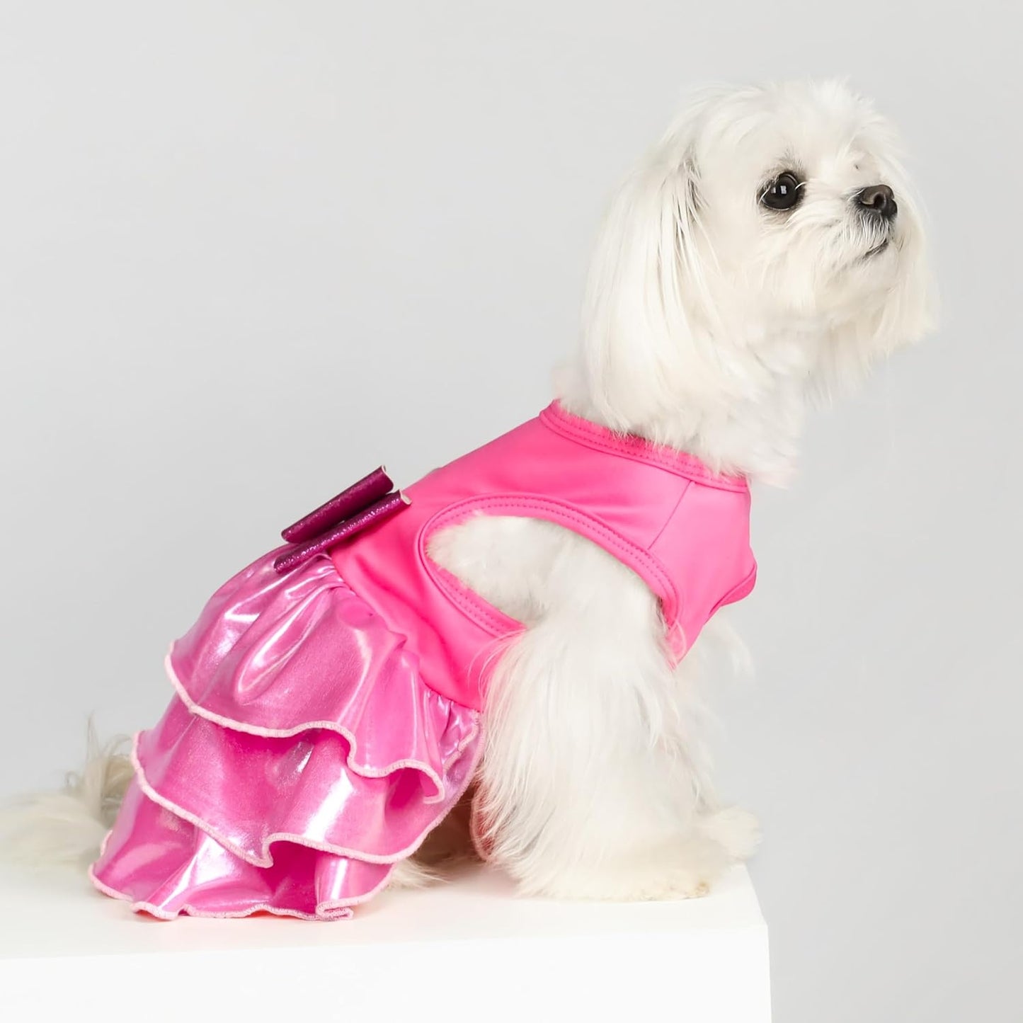 Vestido rosado elegante