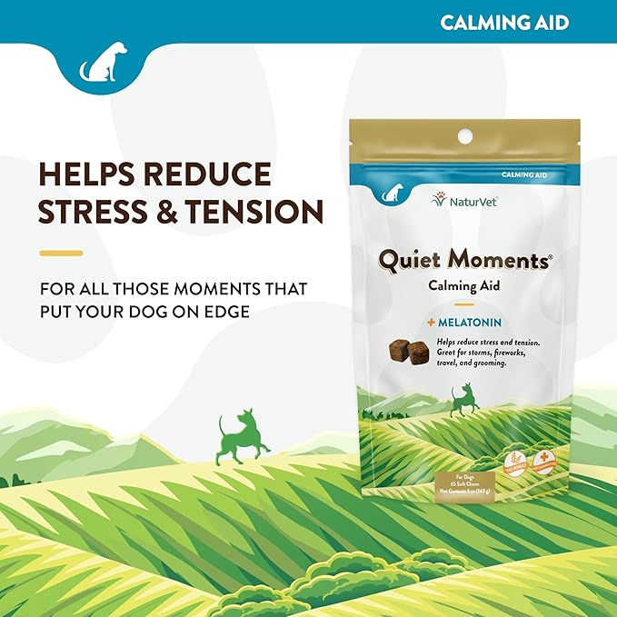 NaturVet Quiet Moments Calmantes Masticables para perros