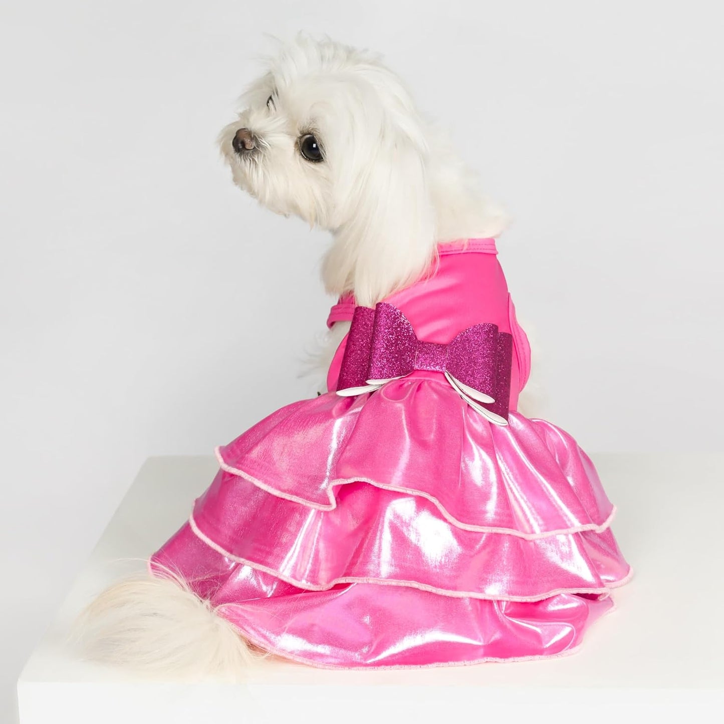 Vestido rosado elegante