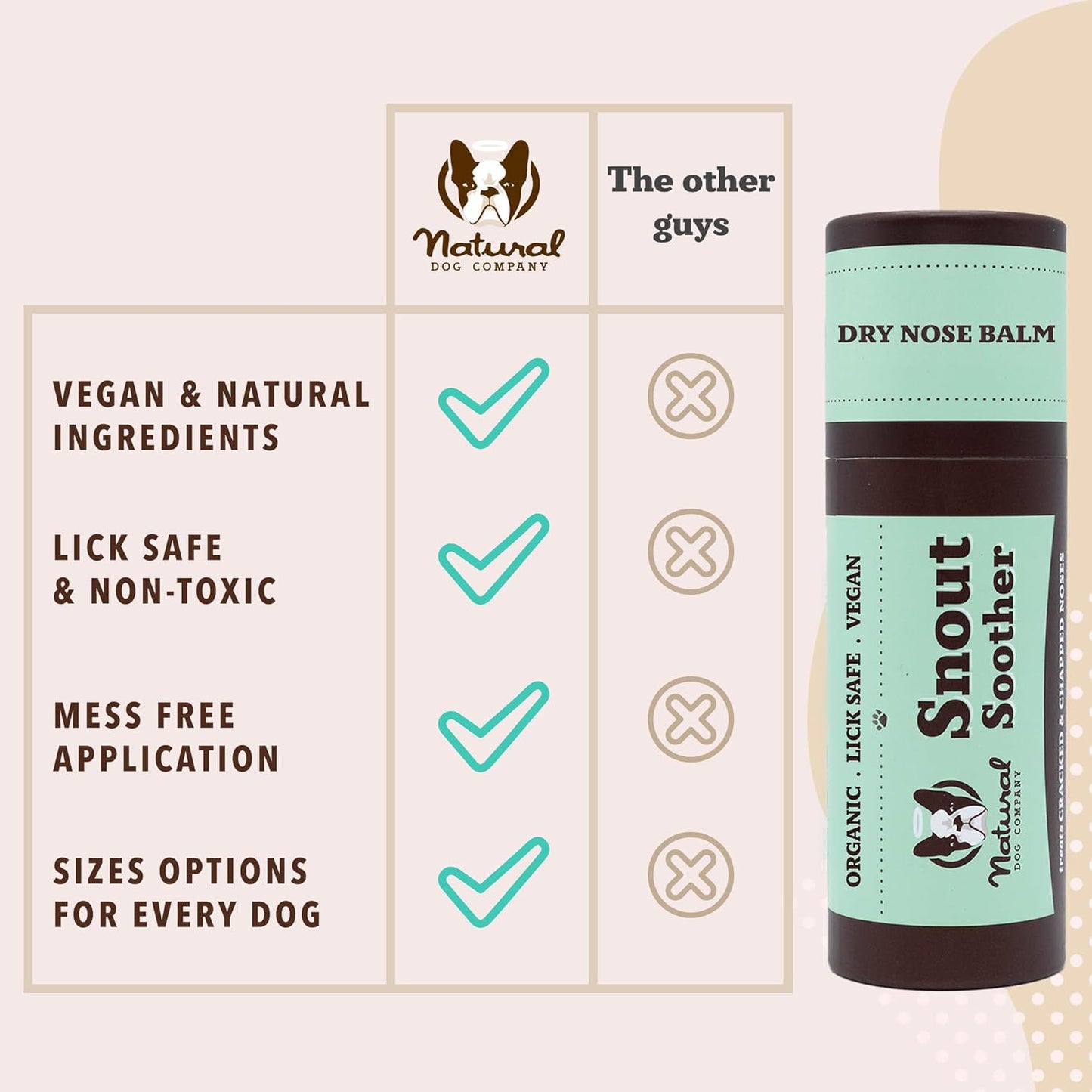 Natural dog company Snout Soother- bálsamo de nariz para perro