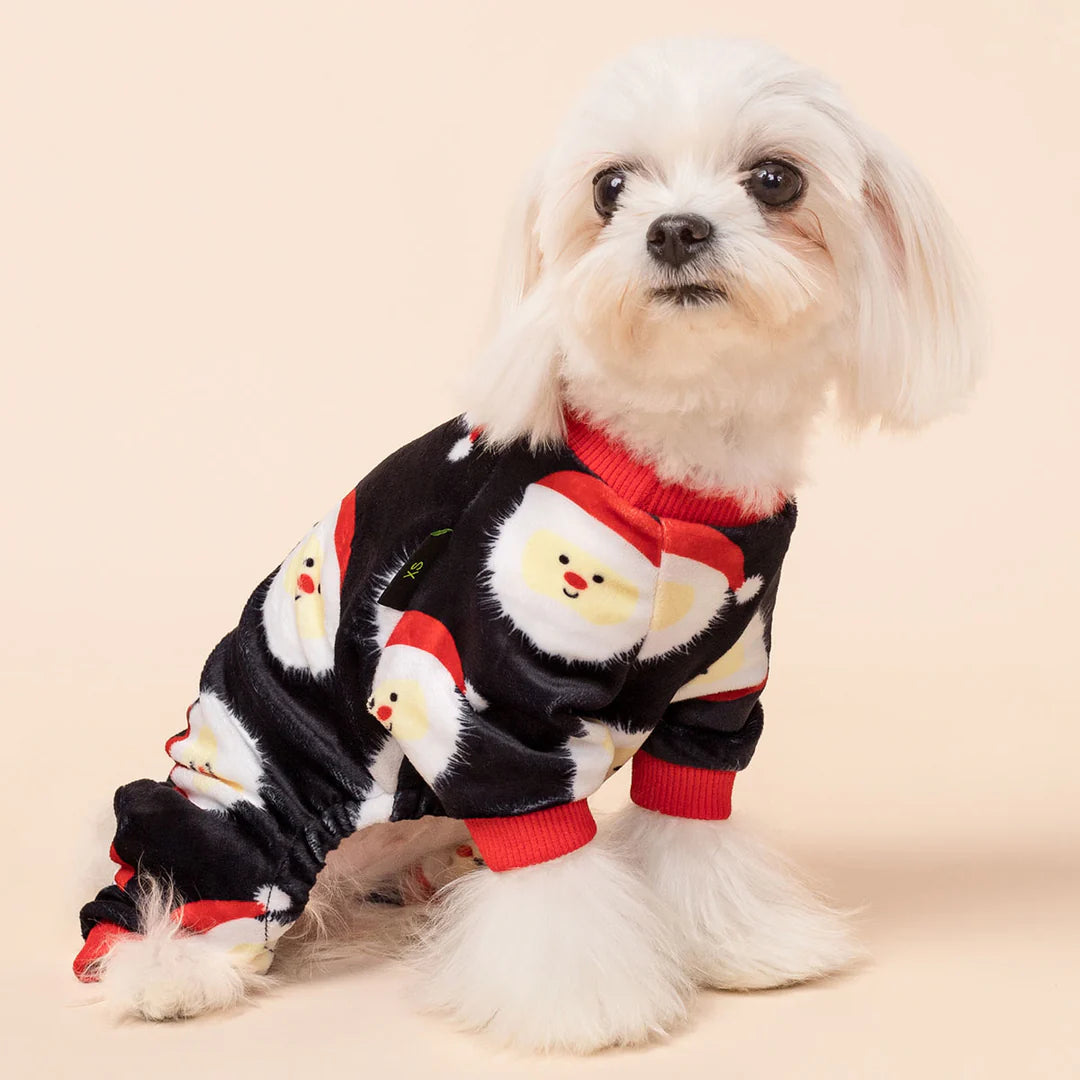 SANTA CLAUS DOG PAJAMAS