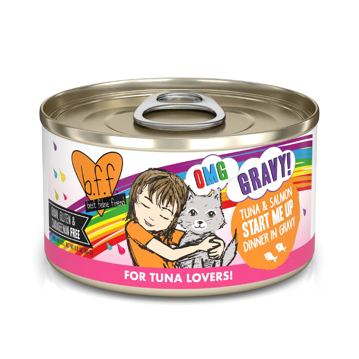 Weruva Tuna & Salmon Start Me Up paquete 12 - 2.8 oz
