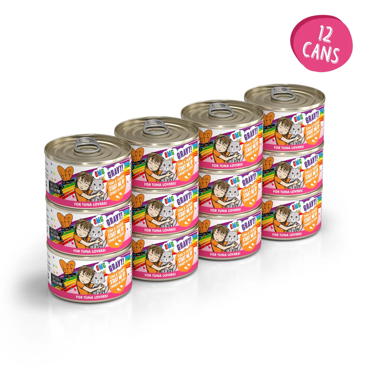 Weruva Tuna & Salmon Start Me Up paquete 12 - 2.8 oz
